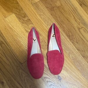 Nwot Naturalizer Red Suede Women's Flats